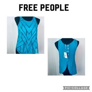 Free People Split back Top size S